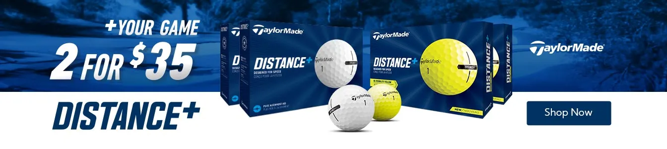 TaylorMade Distance+ Golf Balls 2 for $35