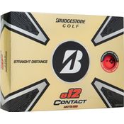 Bridgestone e12 Contact Red Golf Balls