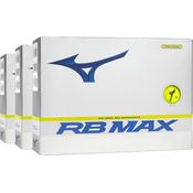 Mizuno RB Max Yellow Golf Balls - Buy 2 DZ Get 1 DZ Free