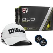 Wilson Duo Soft Yellow Double Dozen Fan Pack