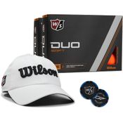 Wilson Duo Soft Orange Double Dozen Fan Pack