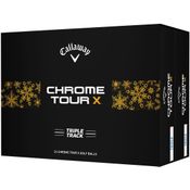 Callaway Golf Chrome Tour X Triple Track Holiday Double Dozen Golf Balls