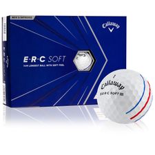 Callaway Golf White ERC Soft Triple Track Monogram Golf Balls