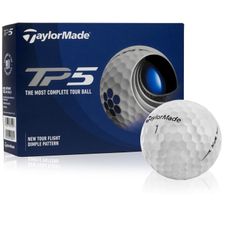 Taylor Made White TP5 Monogram Golf Balls
