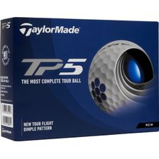 Taylor Made White TP5 AlignXL Golf Balls