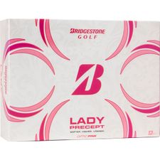Bridgestone Lady Precept Pink Monogram Golf Balls