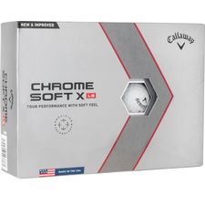 Callaway Golf Chrome Soft X LS Monogram Golf Balls