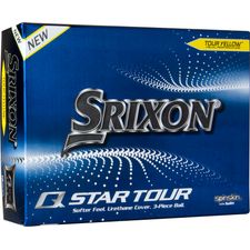 Srixon Q-Star Tour 4 Yellow Monogram Golf Balls