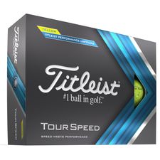 Titleist Tour Speed Yellow ID-Align Golf Balls