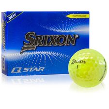 Srixon 2022 Q-Star 6 Yellow Monogram Golf Balls