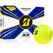 Bridgestone 2022 Tour B XS Monogram Yellow Golf Balls