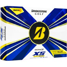 Bridgestone Tour B XS Monogram Yellow Golf Balls