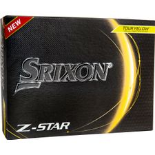 Srixon Z-Star 8 Yellow Monogram Golf Balls