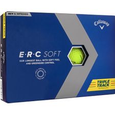 Callaway Golf ERC Soft Yellow Triple Track AlignXL Golf Balls