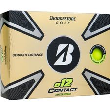 Bridgestone e12 Contact Green Monogram Golf Balls