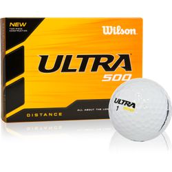 Wilson Ultra 500 Distance Personalized Golf Balls