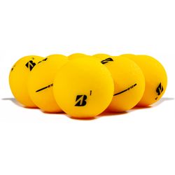 Bridgestone 2021 e12 Contact Matte Yellow Logo Overrun Golf Balls