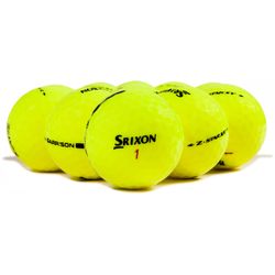 Srixon Z-Star XV 7 Yellow Logo Overrun Golf Balls - 2021 Model