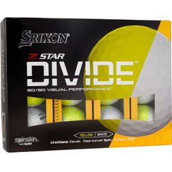 Srixon Z-Star Divide White/Yellow Golf Balls