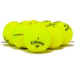 Callaway Golf Superhot Bold Yellow Bulk Golf Balls