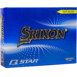 Srixon Q-Star 6 Personalized Yellow Golf Balls