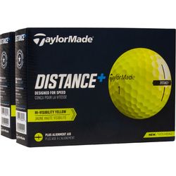Taylor Made Distance+ Yellow Double Dozen Golf Balls
