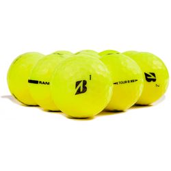 Bridgestone 2022 Tour B XS Yellow Logo Overrun Golf Balls