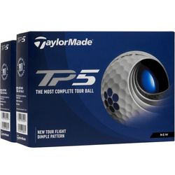 Taylor Made TP5 Golf Balls - Double Dozen