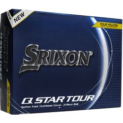 Srixon Q-Star Tour 5 Yellow Golf Balls - 2024 Model