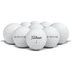 Titleist Pro V1x Left Dash Logo Overrun Golf Balls. 2026 Model