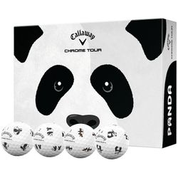 Callaway Golf Chrome Tour Panda TruVis Golf Balls