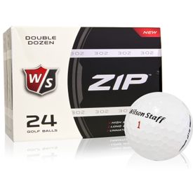 White ZIP Double Dozen Golf Balls