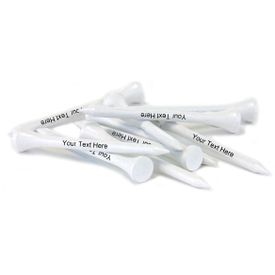 2 3/4 Inch Personalized Golf Tees - 10 Pack