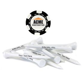 Tee Bundle with Poker Chip Ball Marker