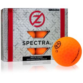 Spectra Neon Matte Orange Golf Balls
