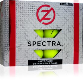 Spectra Matte Neon Yellow Golf Balls