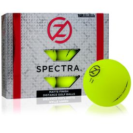 Spectra Matte Neon Yellow Golf Balls