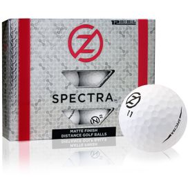 Spectra Matte White Golf Balls