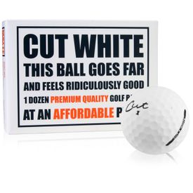 3-Piece Surlyn Matte White Golf Balls