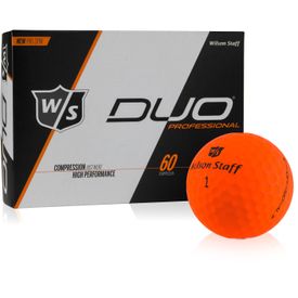 DUO Professional Neon Orange Golf Ball