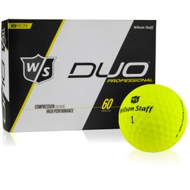 DUO Professional Yellow Golf Ball