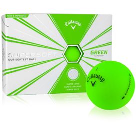 Prior Generation Supersoft Matte Green Golf Balls