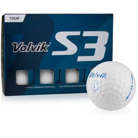 White S3 Golf Balls