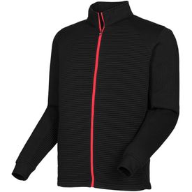 Ribbed Sweater Fleece Jacket