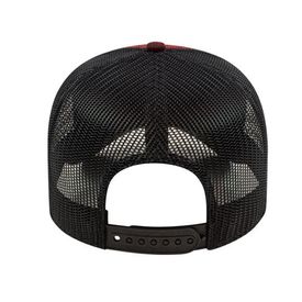 Five Panel Poly/Rayon with Mesh Back Cap