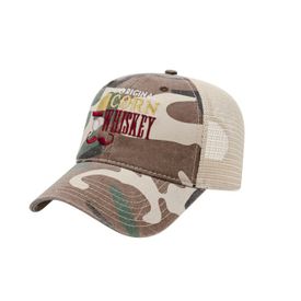 Woodland Camo with Soft Mesh Back Cap