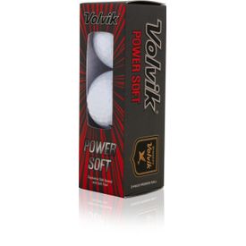 Power Soft White Golf Balls
