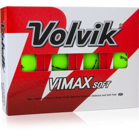 VIMAX Soft Matte Green Golf Balls