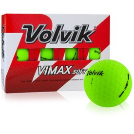 VIMAX Soft Matte Green Golf Balls