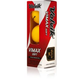 VIMAX Soft Matte Yellow Golf Balls